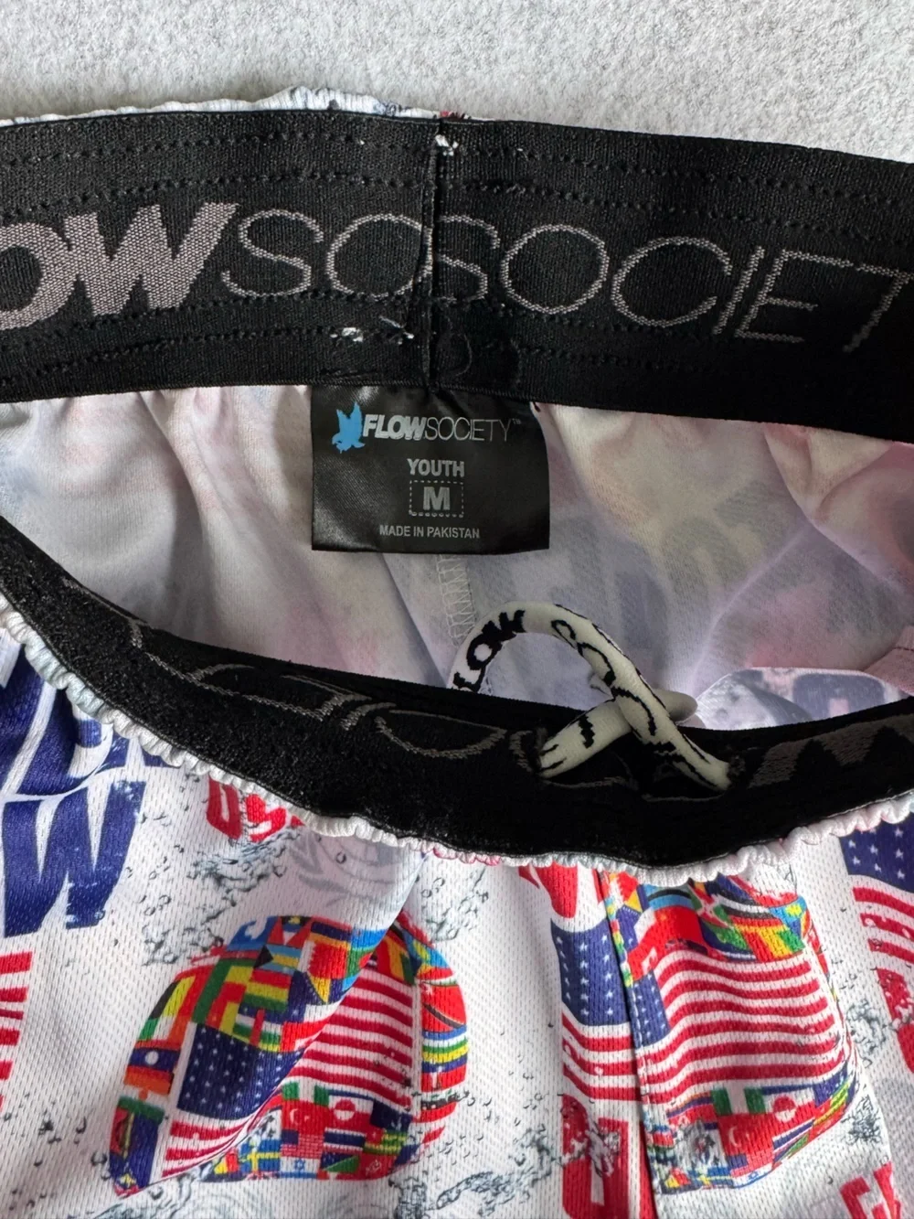 Flow Society Boys United We Flow Attack Short Size M